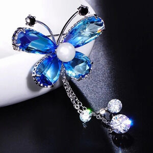 VQ Copper Butterfly Brooch